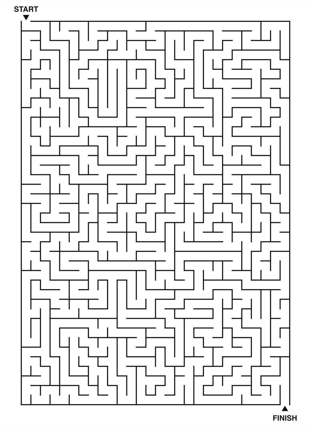 Monster Labyrinth Puzzle Activity