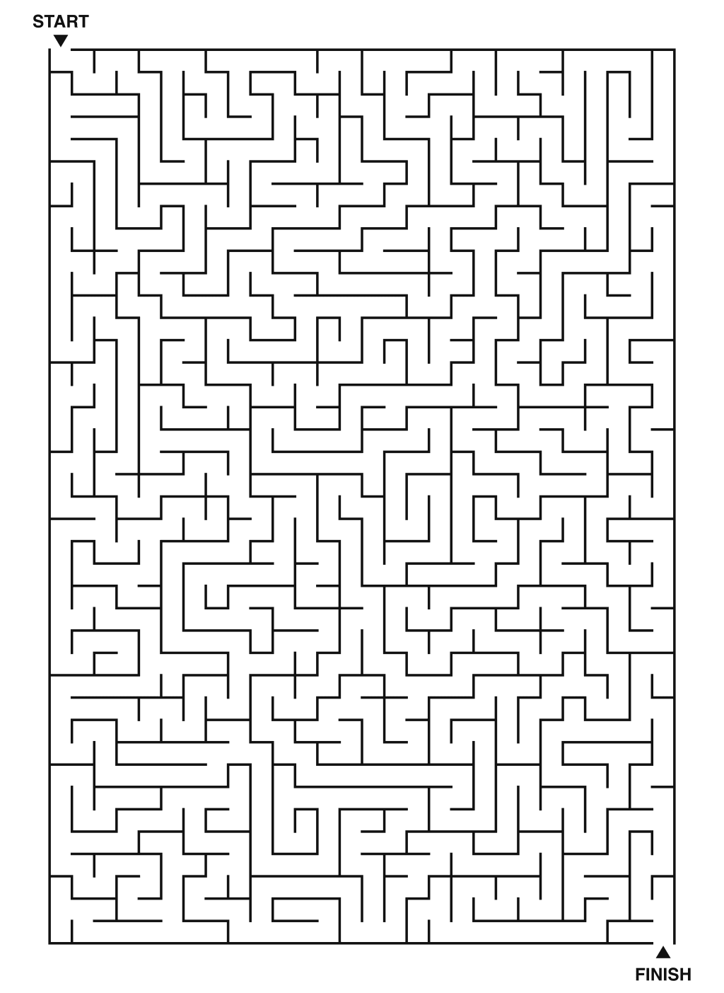 Expert Ocean Explorer Maze puzzle with intricate paths on a 28x40 grid