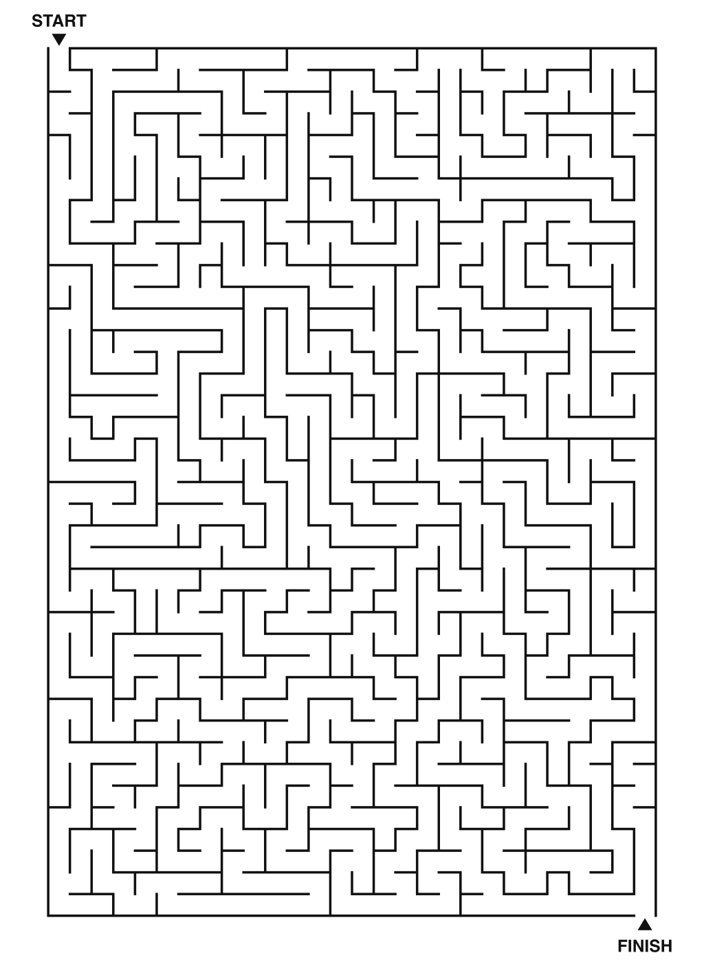 Serious Maze Puzzle For Kids