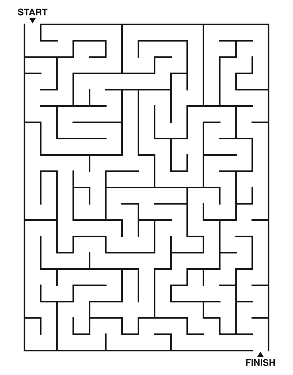 Balanced Labyrinth Puzzle (Medium)