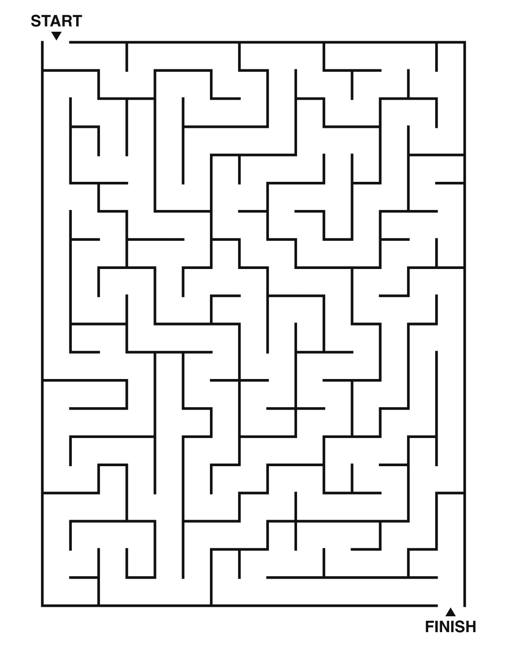 Balanced Maze Puzzle For Adults (Medium)