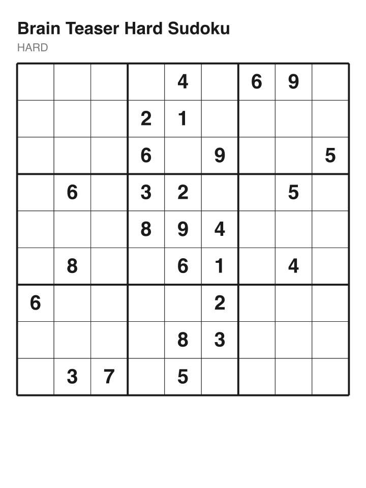 Hard sudoku puzzle, 26 clues