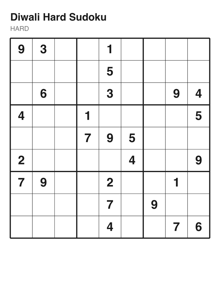 Hard sudoku puzzle, 26 clues