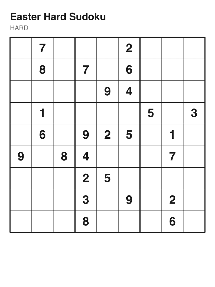 Hard sudoku puzzle, 26 clues