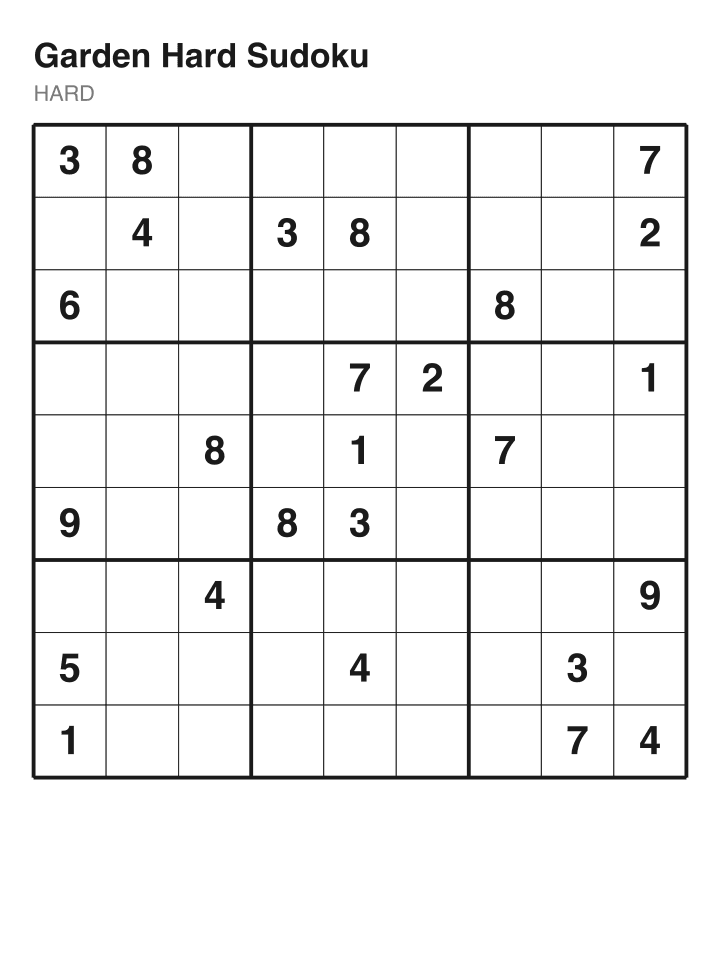 Hard sudoku puzzle, 26 clues