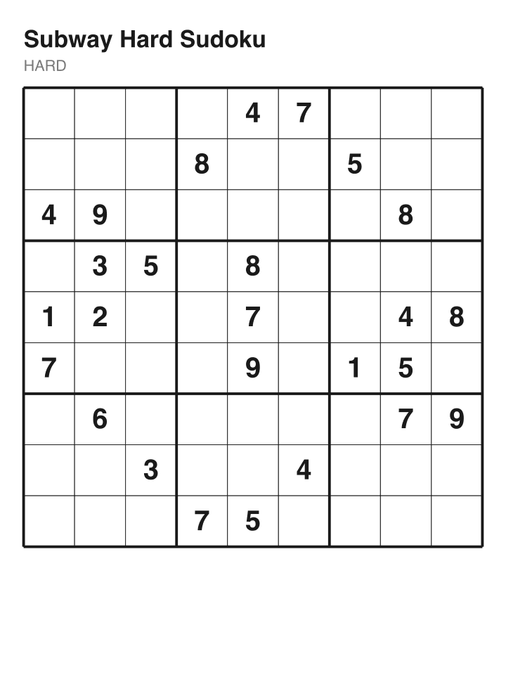 Hard sudoku puzzle, 26 clues
